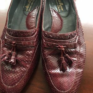 Aldo Rossini hand made Italian loafers size 12